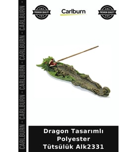 Özel Üretim Fantastik Dekoratif Figürlü Ev Aksesuarı Dragon Tasarımlı Polyester Tütsülük