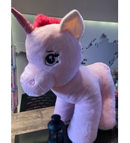 SELAY TOYS DEV UNICORN PELUŞ OYUNCAK - 90cm (Pembe)
