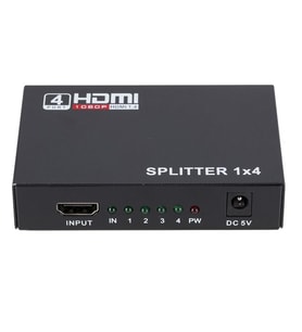 PM-12081 1080P 4KX2K 4 Port HDMI Splitter Dağıtıcı 1.4V