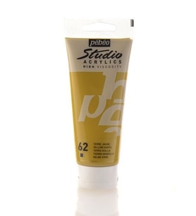 Pebeo Studio Akrilik Boya 100 ml. 62 Yellow Earth 