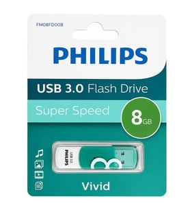 Philips FM08FD00B Vivid 8GB USB 3.0 Super Speed Flash Bellek