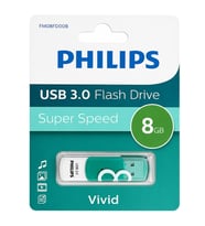 Philips FM08FD00B Vivid 8GB USB 3.0 Super Speed Flash Bellek