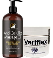 Anti-Cellulite Massage Oil 240 ml + Variflex Bacak Bakım 150 ml Krem
