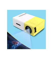 Yüksek Parlaklıklı 4K Mini Projektör, HDMI ve USB ile Taşınabilir Sinema