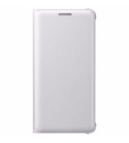Galaxy A3 (2016) ile Uyumlu Kılıf Flip Cover Beyaz