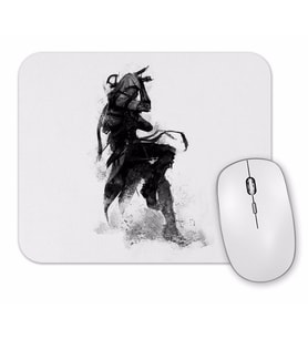 Assassins Creed Dark Black Mouse Pad