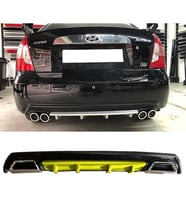 Hyundai Accent Era Sarı Difüzör Çiftli Kare Egzoz Görünümlü D Tip Difizör 2006 - 2009