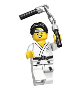 LEGO Minifigures 71027 Series 20: 10.Martial Arts Boy