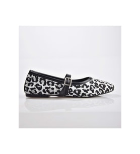 EK Park Moda K602 Kadın Babet (Beyaz)