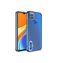 Xiaomi Redmi 9C Uyumlu Kılıf Kamera Korumalı Logo Gösteren Zore Omega Kapak