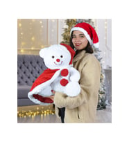 Yılbaşı Serisi, 65 Cm Pelerinli Patron Ayıcık