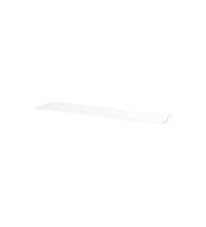 Üst panel, parlak cila-beyaz, 180x42 cm