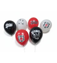 Balon Seti Beşiktaş lisanslı 12inç 6li paket