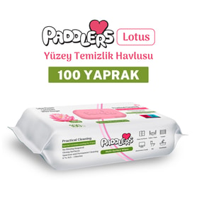 Easy Clean Lotus Çiçeği Kokulu Yüzey Temizlik Havlusu 100 Yaprak