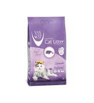 Vancat W225 Lavanta Koku Renksiz İnce Taneli Kedi Kumu 20 KG