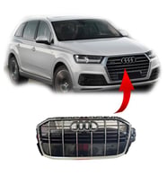Audi Q7 S-Line Ön Panjur Kromlu 2016-2022 4M0853651AH