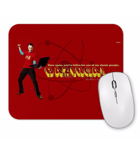 The Big Bang Theory Sheldon Cooper Bazinga Mouse Pad.jpg