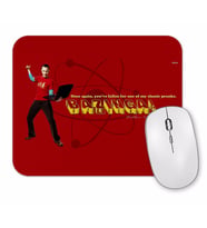 The Big Bang Theory Sheldon Cooper Bazinga Mouse Pad.jpg