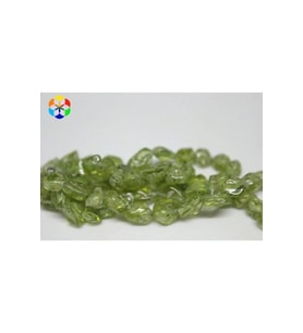Bileklik Boy Peridot (ZEBERCET) Taşı Yarım Dizi Doğal Taşlar (18CM UZUNLUĞUNDADIR)