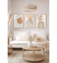 BezSell 3 Parça Çerçeve Görünümlü Mdf Tablo Seti - ARTSYCLLCT6-2030 1027645