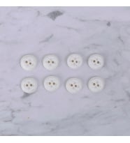 Loren Crafts 8 li Futbol Topu Beyaz Düğme - 0410