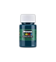 Kumaş Boyası, Canlı Renkler, Solmaz, Tişört, Çanta, Tekstil Boyası-yeşil Renk 30ml-1 Adet (Çok Renkli)