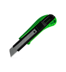 Kraf Geniş Maket Bıçağı Plastik Metal Ağızlı 629G 