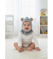 KİTTİ 25480-02 DÜĞMELİ BOYUNLUK TRİKO BERE (Yeşil)