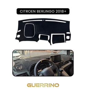 CITROEN BERLİNGO 2018+TORPİDO KORUMA HALISI SİYAH KENAR