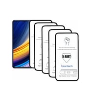 Poco X3 Pro İle Uyumlu Ekran Koruyucu Tam Kaplayan 5li Set