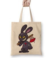 Looney Tunes Evil Bunny Cartoon Bez Çanta Uzun Saplı