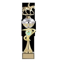ODAK KUPA - Figürlü Kupalar - At / Binici Figürlü Kupalar FG-065 A - 48 cm