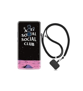 Huawei Mate 10 Pro Kılıf Desenli Silikon Boyun Askılı Shoes 1360