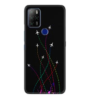 Omix X300 X500 X400 X600 X700 Kılıf Desemli Silikon Line Planet 1736