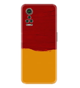 General Mobile GM 21 Pro GM 22 Pro Plus Kılıf Desemli Silikon Sarı Kırmızı Boya 1708