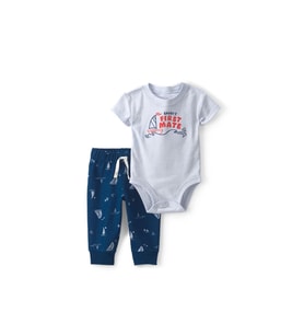 Carters Erkek Bebek Body Pantolon Set 1V070210 Mavi