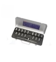 İzeltaş 1113006017 1/2'' Lokmalı Allen ve Star (Torx®) Uç Takımı 17 Parça