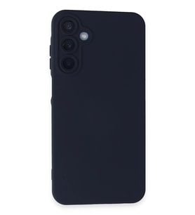 Galaxy A25 5G Kılıf Nano Içi Kadife Silikon - Lacivert