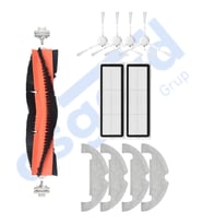 DREAME D10 PLUS – D10S PLUS – D10 PLUS GEN 2 UYUMLU 1 Ana Fırça 4 Yan Fırça 2 Filtre 4 Mop PKT-iasgf0001342