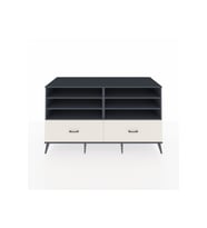 Kronos Konsol 6 Raflı 2 Çekmeceli  176x59x99 Antrasit-Antrasit/Aytaşı