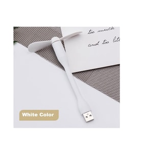 1 Adet Taşınabilir Esnek USB Mini Fan Pervane, Küçük Vantilatör, Serinletici, El Fanı