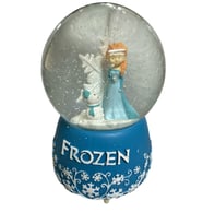 Frozen Kardan Adam Müzikli Işıklı Püskürtmeli Büyük Boy Kar Küresi Model 1