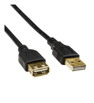 PM-31240 Gold Uç 10 Metre USB 2.0 Erkek-Dişi Uzatma Kablosu
