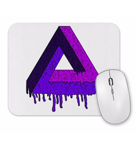 Triangle Psychedelic Mouse Pad
