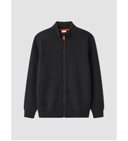 LCW Kids Siyah Erkek Çocuk Polar Fermuarlı Sweatshirt