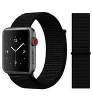 Mi7a Apple Watch Seri 7 6 5 4 3 2 Se 42MM / 44MM / 45MM Uyumlu Spor Loop Dokuma Hasır Kordon