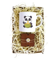 Pababo Panda Figürlü Kupa & Papatya Bileklik (STD)