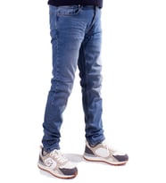 Twister Panama 727C Mavi Düşük Bel Dar Paça Erkek Jeans Pantolon