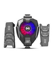 MEMO DL05T Dijital Göstergeli Tablet Soğutucu Gamer Oyuncu Radyatör Soğutma Fan? - 1OL4760-9305