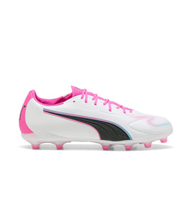 Puma King 20 Match Fg/Ag Erkek Çoklu Çim Zemin Kramponu 10846505 Beyaz
